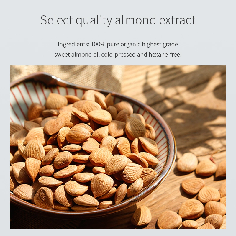 Private Label From Thailand Skin Pure Sweet Almond Organic Carrier Oil Bulk