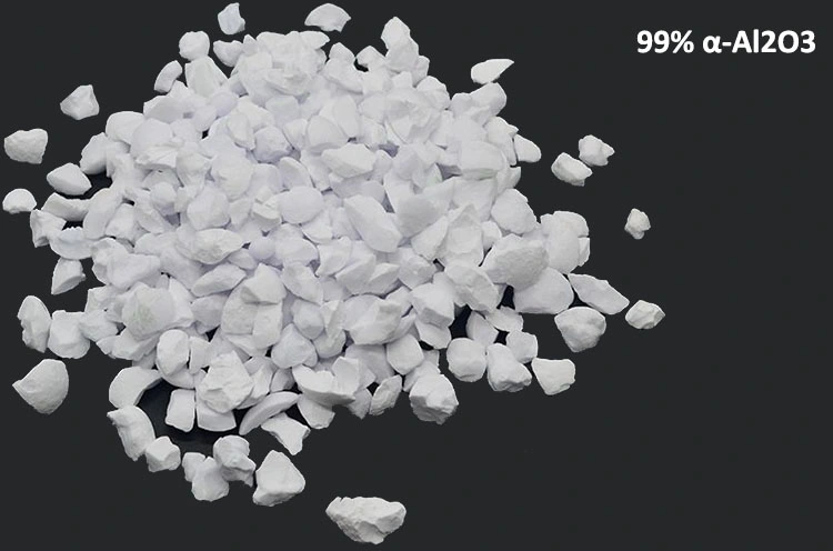 Alpha Alumina 99% Al2O3 Ta White Tabular Aluminum Oxide Grain Tabular Alumina Powder