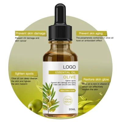 Pure Natural Plant Organic Moisturizing Vegan Skin Care Olive Essential Oil for SPA Massage