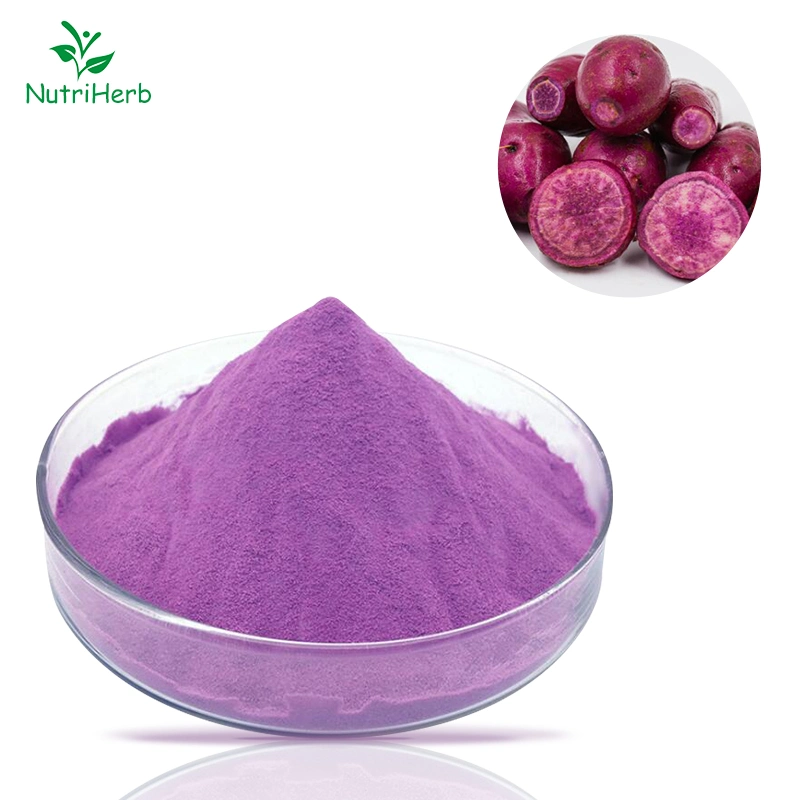 Natural Herbal Plant Extract Smoothie Ingredients Purple Sweet Potato Powder