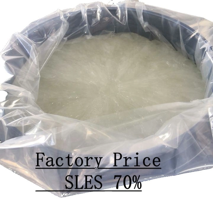 Hot Sale Detergent Raw Materials SLES 70% for Washing Cosmetics and Washing Powders