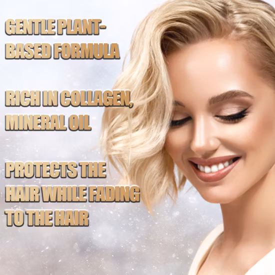 Private Label Gentle Plant-Based Formula Hair Bleaching Powder